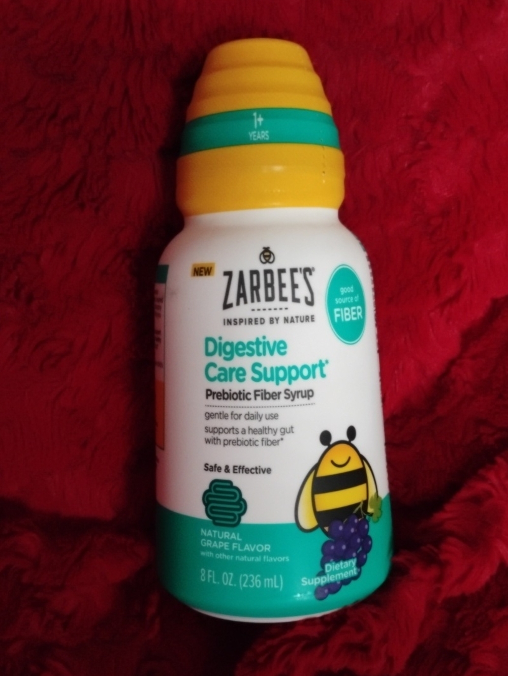 Zarbees Digestive Care Support. Probiotic Fiber Syrup. Exp 5/27
